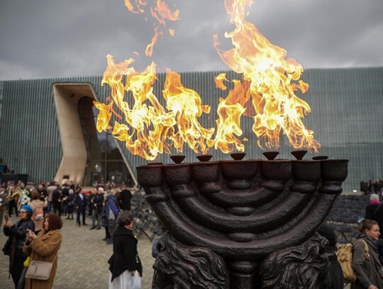 80th anniversary of the Warsaw Ghetto Uprising, Poland - 19 Apr 2023