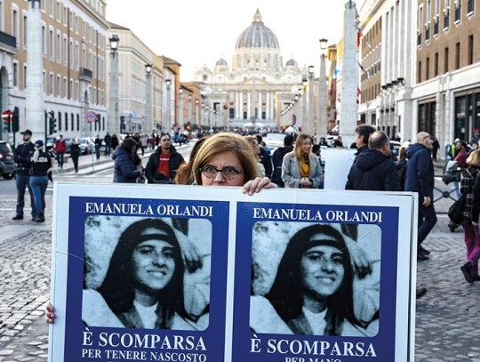 Rally in Rome as Vatican reopens investigation into 1983 missing teenager case, Italy - 14 Jan 2023