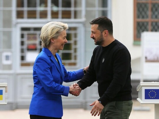 President of the European Commission Ursula von der Leyen visits Ukraine, Kyiv - 09 May 2023