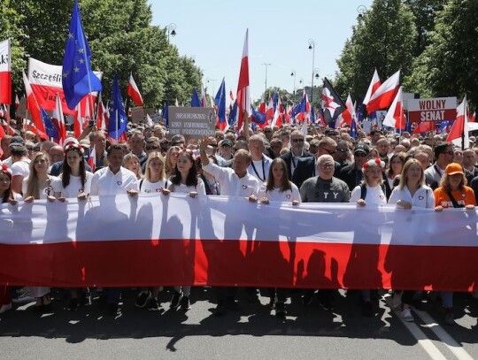 The 4th June March in Warsaw, Poland - 04 Jun 2023