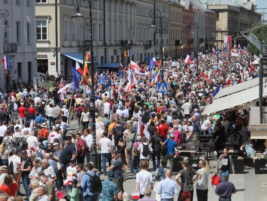 The 4th June March in Warsaw, Poland - 04 Jun 2023