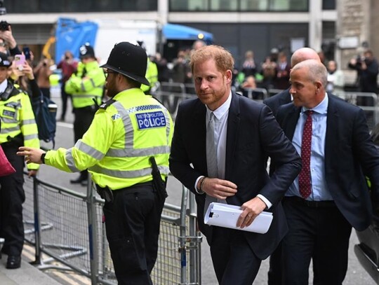 Prince Harry arrives at High Court, London, United Kingdom - 07 Jun 2023