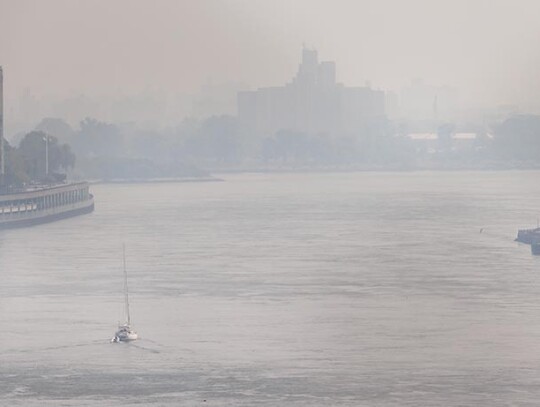 Low Air Quality in New York City from Canadian Wildfires, USA - 08 Jun 2023