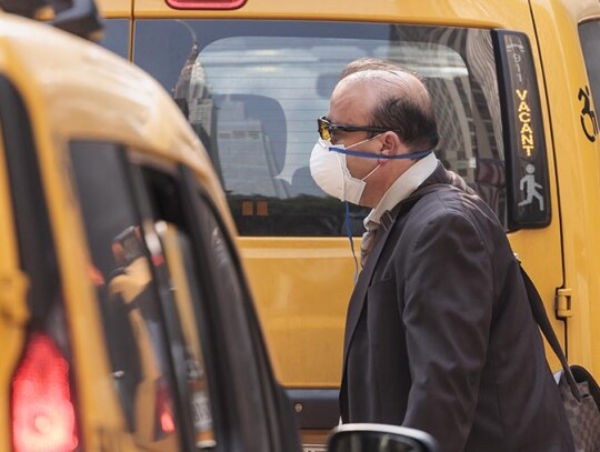 Low Air Quality in New York City from Canadian Wildfires, USA - 08 Jun 2023