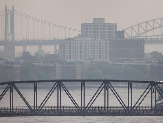 Low Air Quality in New York City from Canadian Wildfires, USA - 08 Jun 2023