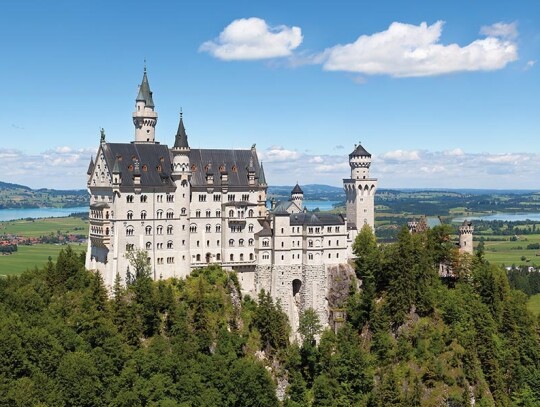 Zamek Neuschwanstein fot. Wikipedia