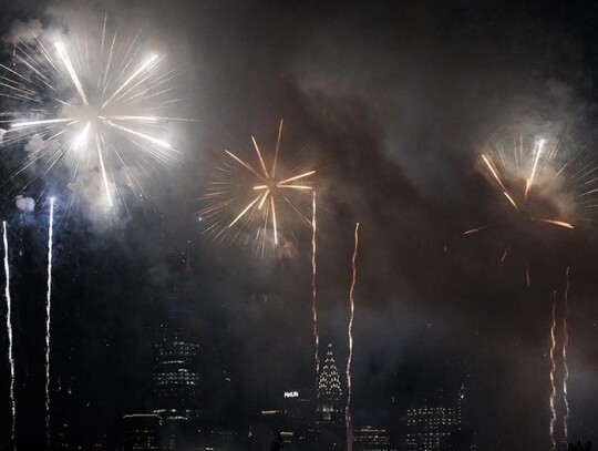 4th July Fireworks in New York, USA - 04 Jul 2023