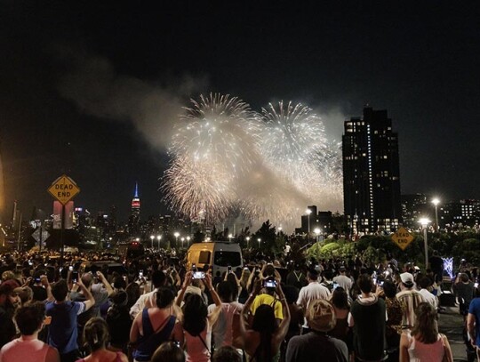 4th July Fireworks in New York, USA - 04 Jul 2023