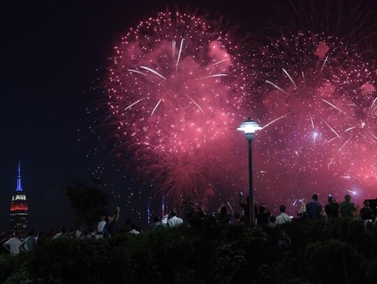 4th July Fireworks in New York, USA - 04 Jul 2023