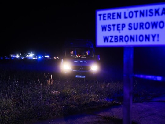 Five people died in a plane crash in Chrcynno, north of Warsaw, Poland - 17 Jul 2023