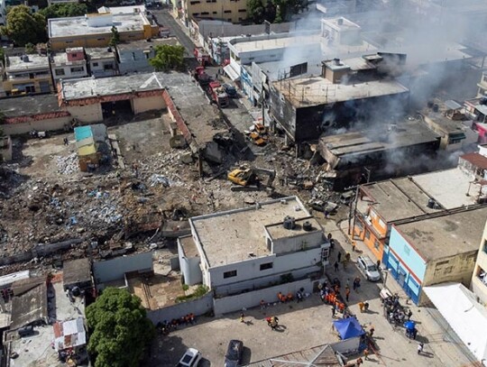 At least 10 killed in Dominican Republic blast, San Cristobal - 15 Aug 2023