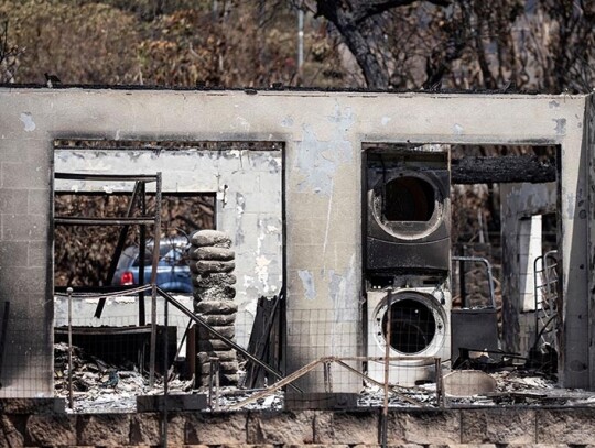 Lahaina wildfire aftermath in Hawaii, USA - 15 Aug 2023