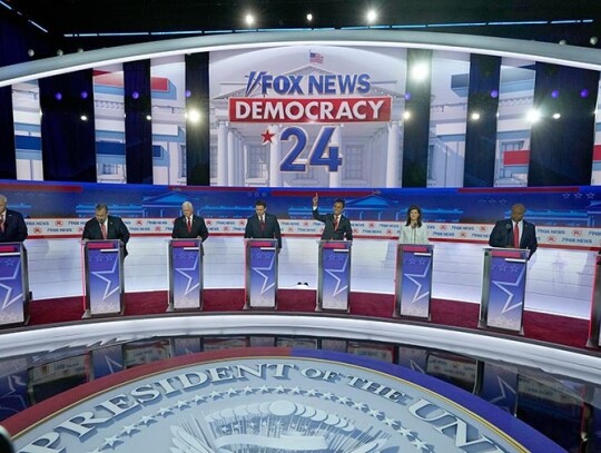 GOP Presidential Debate on Fox News, Milwaukee, USA - 23 Aug 2023