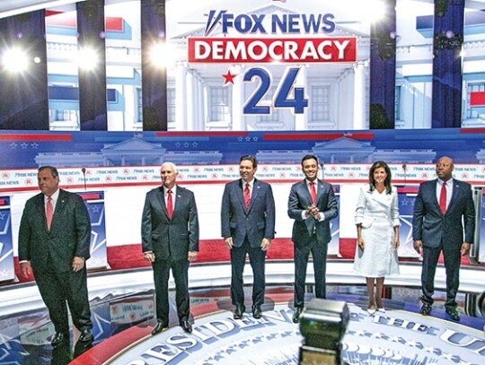 GOP Presidential Debate on Fox News, Milwaukee, USA - 23 Aug 2023