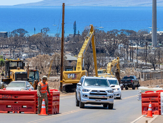 Aftermath of Lahaina, Hawaii wildfire, USA - 18 Aug 2023