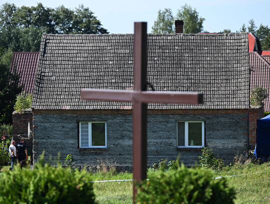 Corpses of newborns found in the basement of a house in Czerniki, Poland - 16 Sep 2023