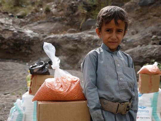 Yemenis get food aid amid humanitarian crisis, Sanaa, Yemen - 17 Jun 2021