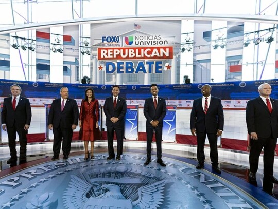 GOP Presidential Debate at the Ronald Reagan Presidential Library, Simi Valley, USA - 27 Sep 2023