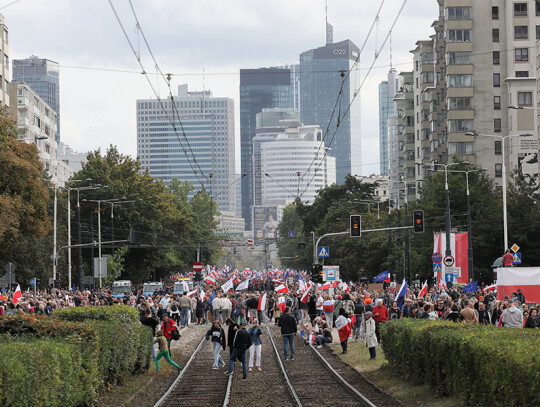 'Million Hearts march' in Warsaw, Poland - 01 Oct 2023