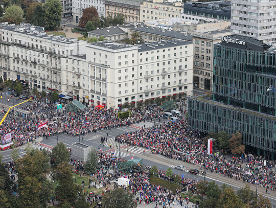 'Million Hearts march' in Warsaw, Poland - 01 Oct 2023