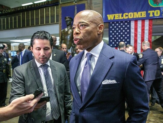 ISraeli President visits the NYPD headquarters, New York, USA - 20 Jul 2023