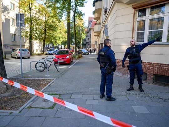 Five-year-old boy stabbed in Poznan, Poland - 18 Oct 2023