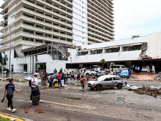 Hurricane Otis leaves damages in the Pacific coast of Mexico, Acapulco - 26 Oct 2023