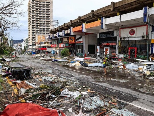 Hurricane Otis leaves damages in the Pacific coast of Mexico, Acapulco - 26 Oct 2023