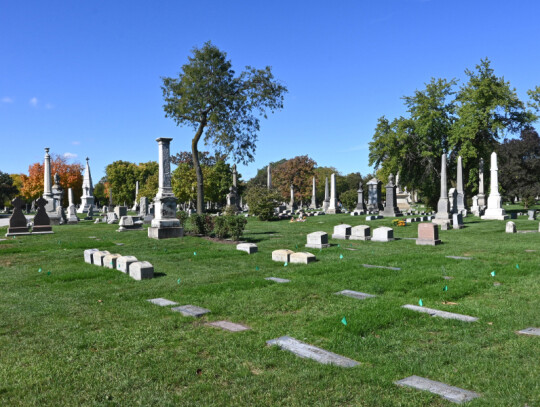 Graceland Cemetery, 10/22/2023