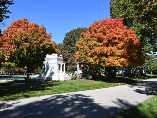 Graceland Cemetery, 10/22/2023