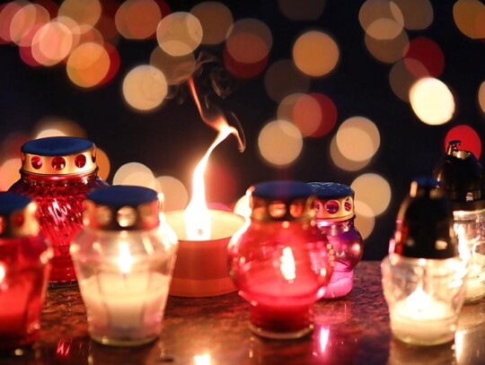 All Saints Day at the cemetery in Warsaw, Poland - 01 Nov 2018