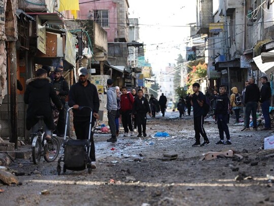 Israeli army conducts an operation in Balata refugee camp, West Bank, Nablus - 21 Nov 2023