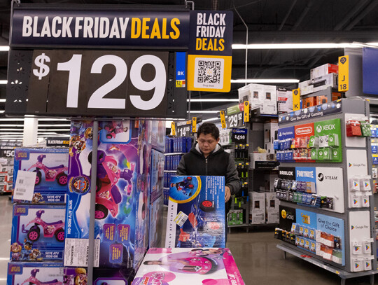 Black Friday shopping in Washington, DC, USA - 24 Nov 2023