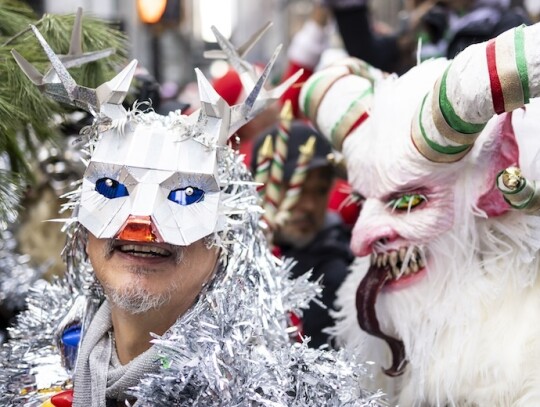 People Gather for Annual SantaCon in New York, USA - 09 Dec 2023