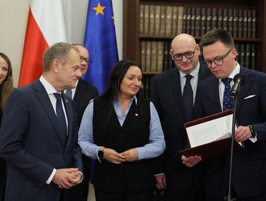 Elected Prime Minister Donald Tusk wins confidence vote in Polish Sejm, Warsaw, Poland - 12 Dec 2023
