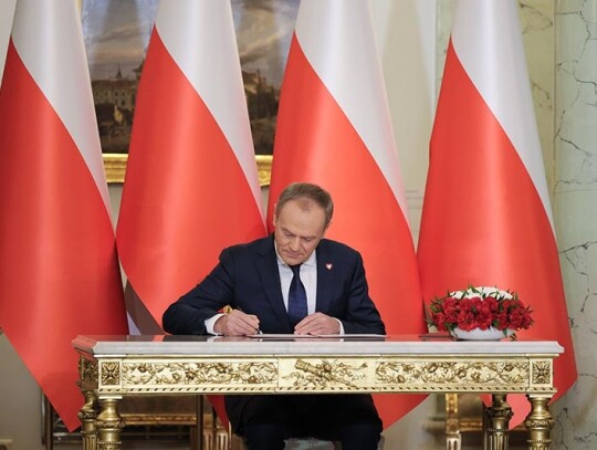 Swearing-in ceremony of Polish Prime Minister Donald Tusk's cabinet, Warsaw, Poland - 13 Dec 2023