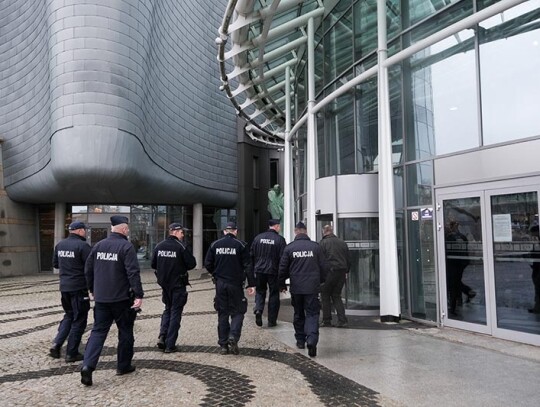 aw and Justice politicians at the headquarters of Polish Television in Warsaw, Poland - 20 Dec 2023