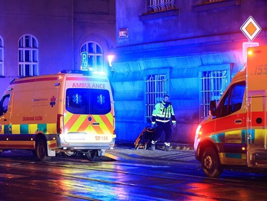 Several dead and dozens injured in central Prague University shooting, Czech Republic - 21 Dec 2023