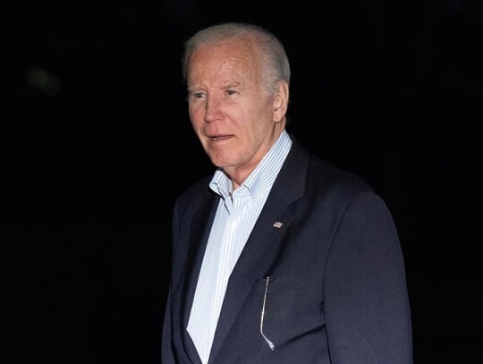 US President Joe Biden and First Lady Jill Biden return to the White House, Washington, USA - 02 Jan 2024