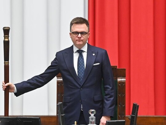 Marszałek Szymon Hołownia fot. Aleksander Zieliński/Kancelaria Sejmu