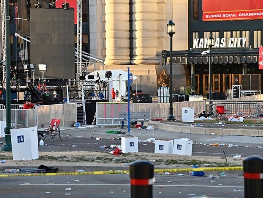 Shooting at Kansas City Chiefs Super Bowl LVIII Victory Parade, USA - 14 Feb 2024