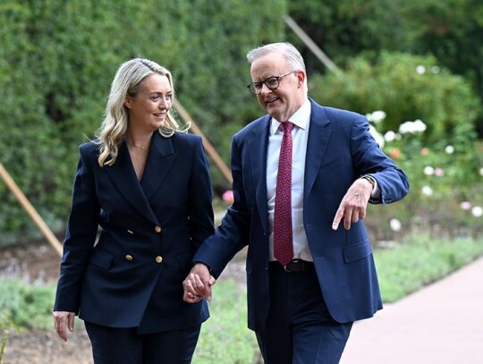 Australian PM Albanese and Jodie Haydon announce engagement, Canberra, Australia - 15 Feb 2024