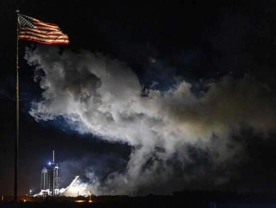 2nd attempt to NASA-SpaceX Intuitive Machines First Moon Mission launch, Titusville, USA - 15 Feb 2024