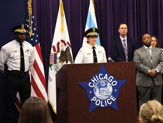 Konferencja prasowa policji fot. Chicago Police Department/Facebook