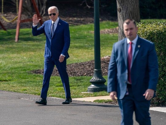 US President Joe Biden travels to New York City for a campaign event, Washington, USA - 26 Feb 2024