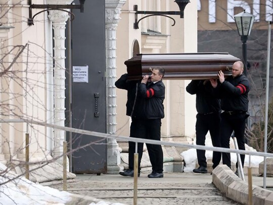 Funeral for Russian opposition leader Alexei Navalny in Moscow, Russian Federation - 01 Mar 2024