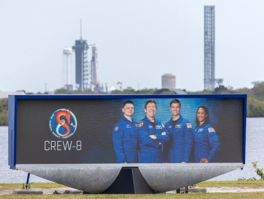 Preparations underway for NASA's SpaceX Crew-8 launch, Titusville, USA - 02 Mar 2024