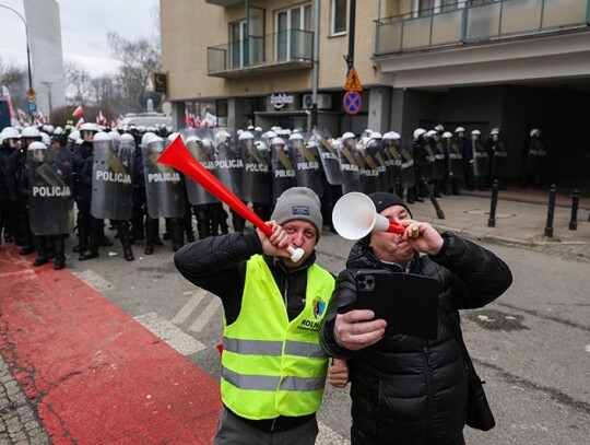 Polish farmers nationwide protest in Warsaw, Poland - 06 Mar 2024