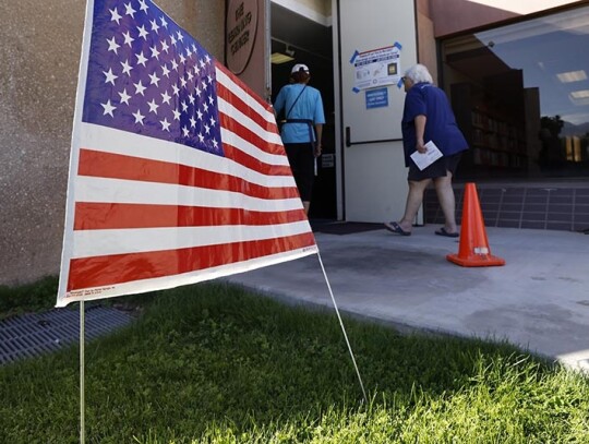 Super Tuesday in California, Palm Springs, USA - 05 Mar 2024