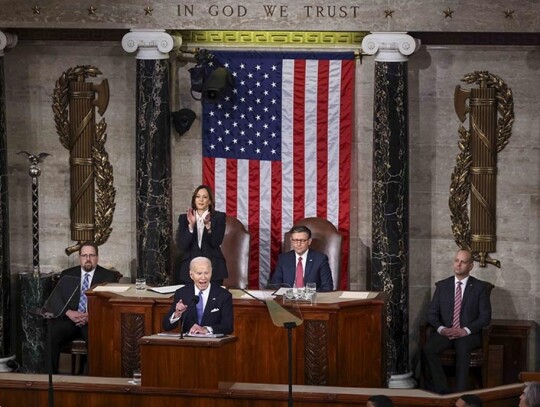 US President Joe Biden's Third State of the Union Address, Washington, USA - 07 Mar 2024